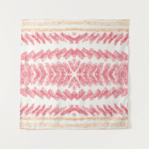 Geometric ethnic oriental seamless pattern. Tradit Tapestry