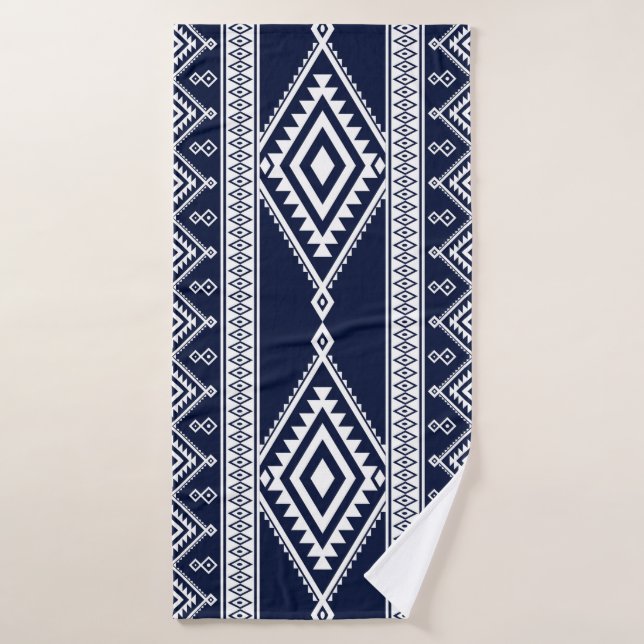 Geometric ethnic oriental seamless pattern traditi bath towel (Bath Towel)