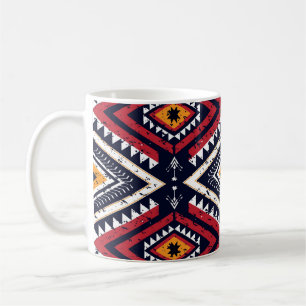 Geometric Ethnic Oriental: Traditional Seamless Coffee Mug