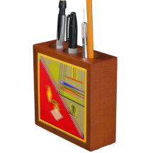 "Geometric Expression" Desk Organiser