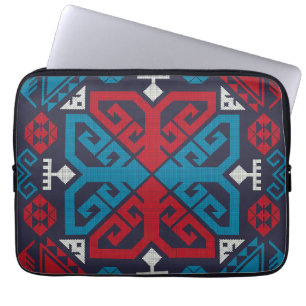 Geometric fashion classic cute-trendy colorful laptop sleeve