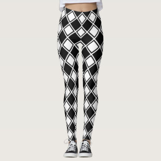 geometric fashion leggings