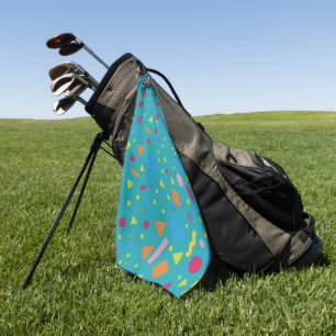 Geometric Figure Creation 1 Golf Towel
