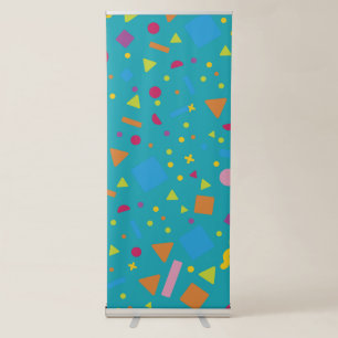 Geometric Figure Creation 1 Retractable Banner