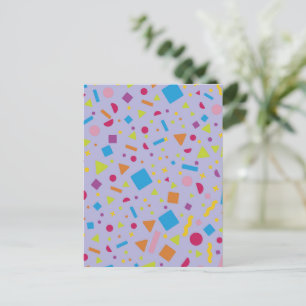 Geometric Figure Creation 3 Holiday Postcard