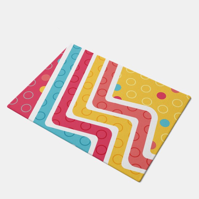 Geometric Figure Creation Doormat (Angled)