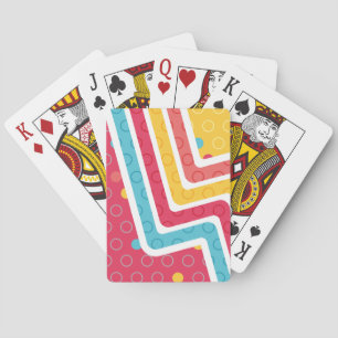 Geometric Figure Creation Playing Cards