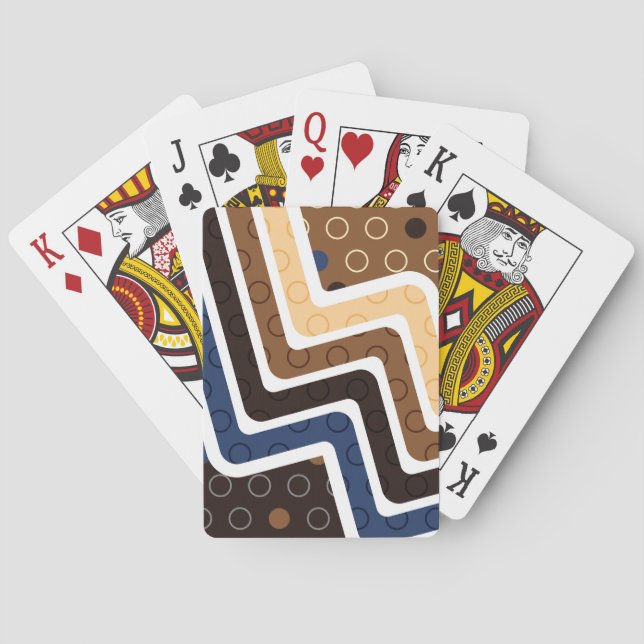Geometric Figures 2 Playing Cards (Back)