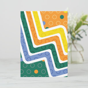 Geometric Figures 3 Thank You Card