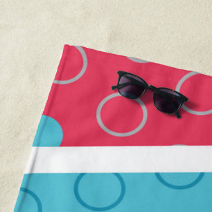 Geometric Figures 4 Beach Towel