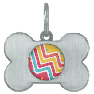Geometric Figures 4 Pet ID Tag