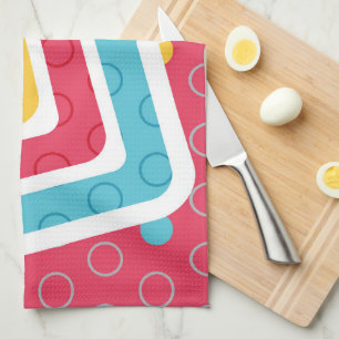 Geometric Figures 4 Tea Towel