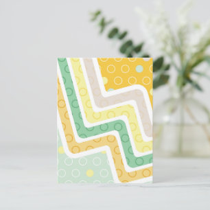 Geometric Figures 7 Holiday Postcard