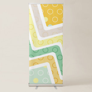 Geometric Figures 7 Retractable Banner