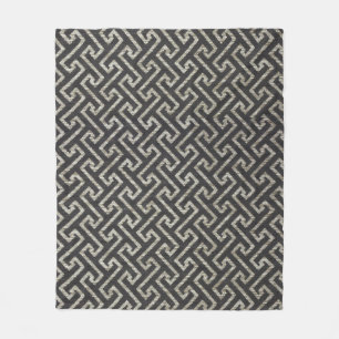 Geometric Fleece Blanket