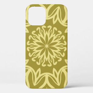 Geometric floral background. Tribal ethnic ornate  iPhone 12 Case