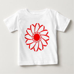 Geometric Flower Baby T-Shirt