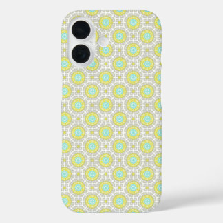 Geometric Flower  iPhone 16 Case