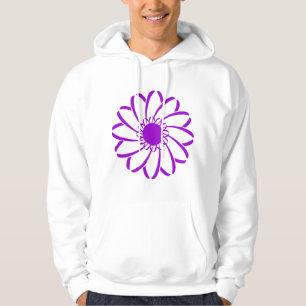 Geometric Flower Hoodie