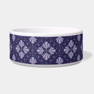 Geometric Flower Petals Abstract Repeat Pattern