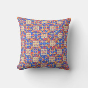 Geometric Flower Pillows