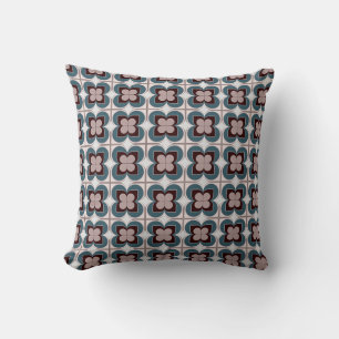 Geometric Flowers Cushion