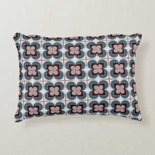 Geometric Flowers Decorative Cushion