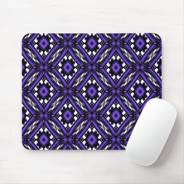 Geometric Flowers...... Mouse Mat (With Mouse)