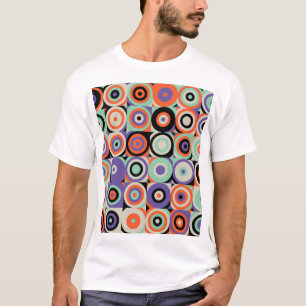 Geometric Forms, Abstract Vintage Design. T-Shirt