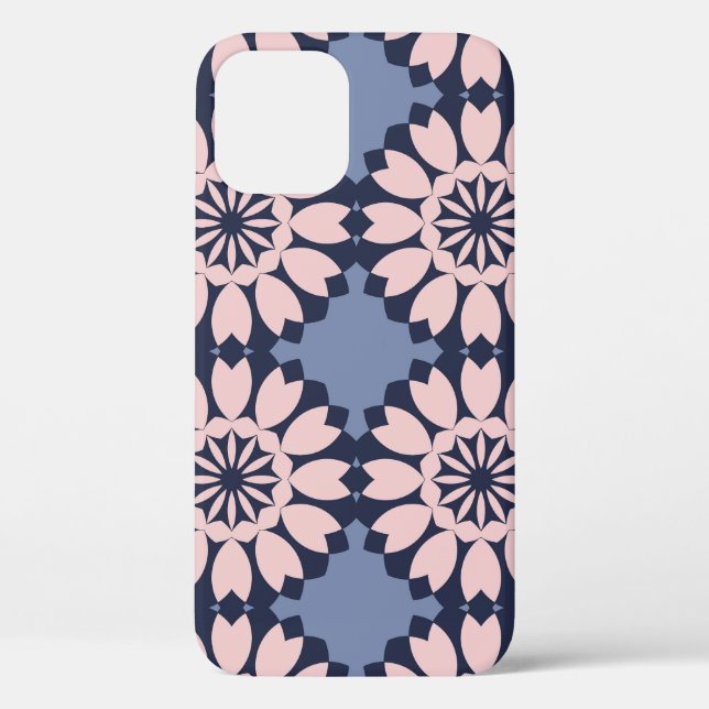 Geometric Forms: Decorative Seamless Pattern. Case-Mate iPhone Case (Back)
