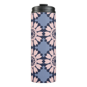 Geometric Forms: Decorative Seamless Pattern. Thermal Tumbler