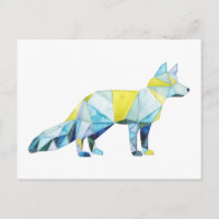 Geometric Fox Animal