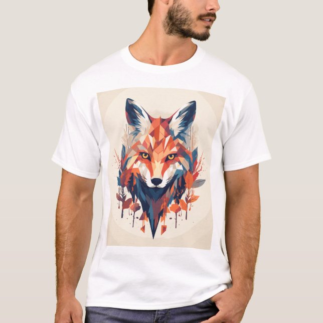 Geometric Fox T-Shirt (Front)