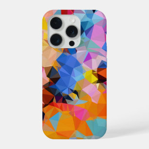 Geometric Fractal Abstract Wall Decor iPhone 15 Pro Case