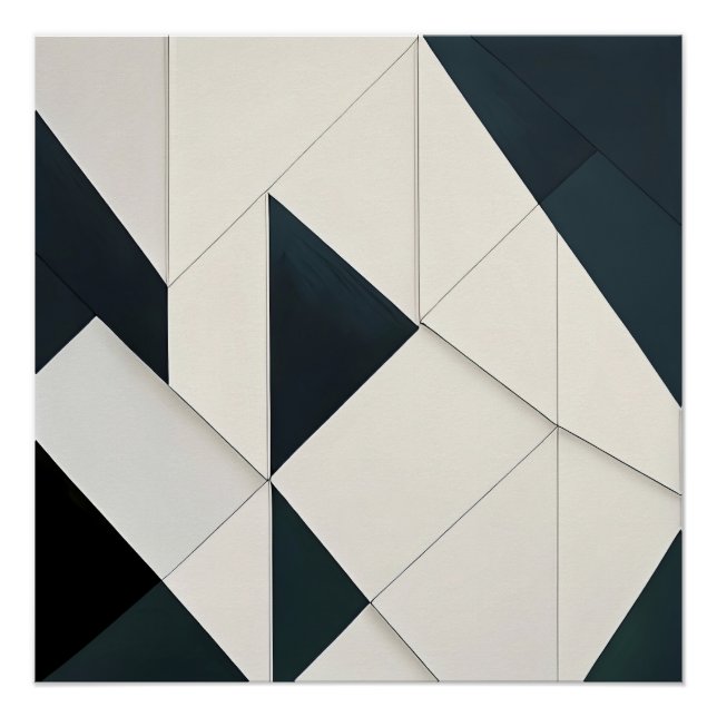 Geometric Fragments Poster (Front)