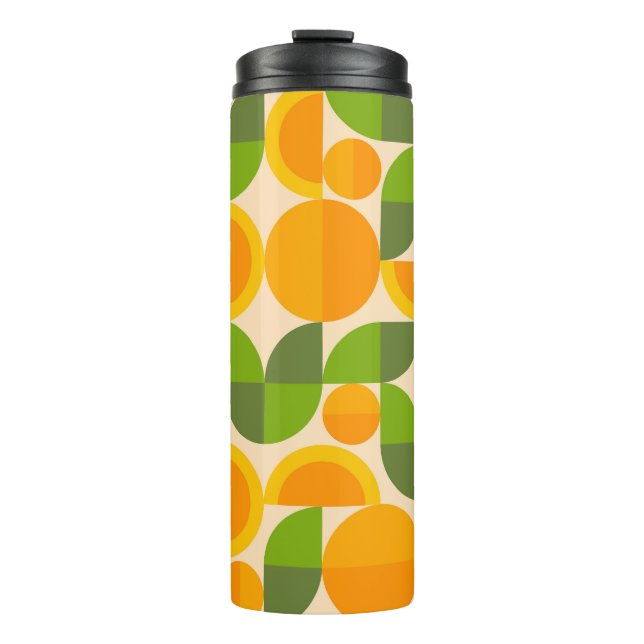 Geometric Fruit Thermal Tumbler (Front)