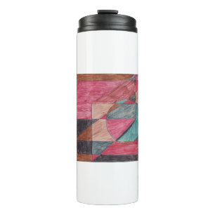 Geometric Fun Thermal Tumbler