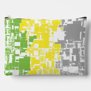 Geometric Funky Abstract Lithromantic Pride Flag Accessory Pouch