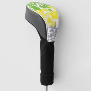 Geometric Funky Abstract Lithromantic Pride Flag Golf Head Cover