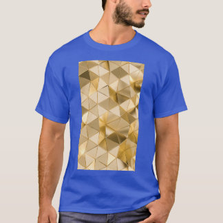 Geometric Golden Pattern T-Shirt