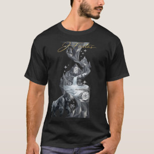 “Geometric Gorilla in the Emerald Forest” T-Shirt