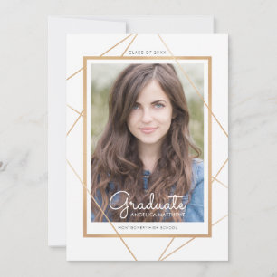 Geometric Graduation Announcement