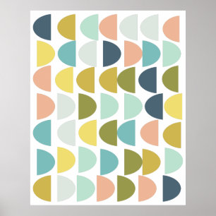Geometric Graphic Design Art Poster