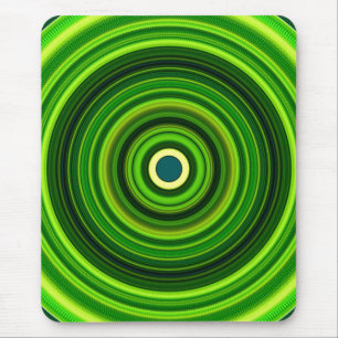 Geometric Greena Mandala Design-64055 Mouse Mat