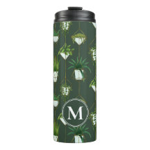 Geometric Hanging Houseplant Pattern