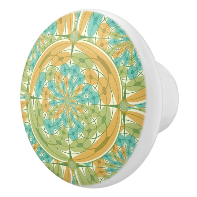 Geometric harmony ceramic knob (Right)