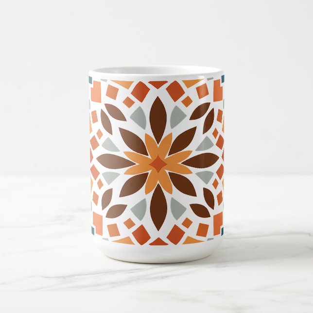 Geometric Harmony Coffee Mug (Center)