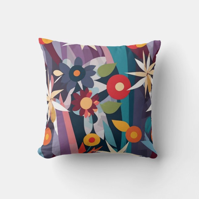 Geometric Harmony Cushion (Front)