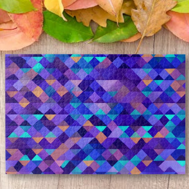 Geometric harmony modern abstract jigsaw puzzle (Creator Uploaded)