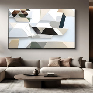 Geometric Harmony Poster